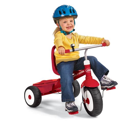 radio flyer radio flyer deluxe steer and stroll trike|radio flyer 10 inch tricycle.